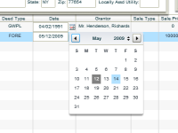 Date selectors and dropdowns where possible to avoid typing errors